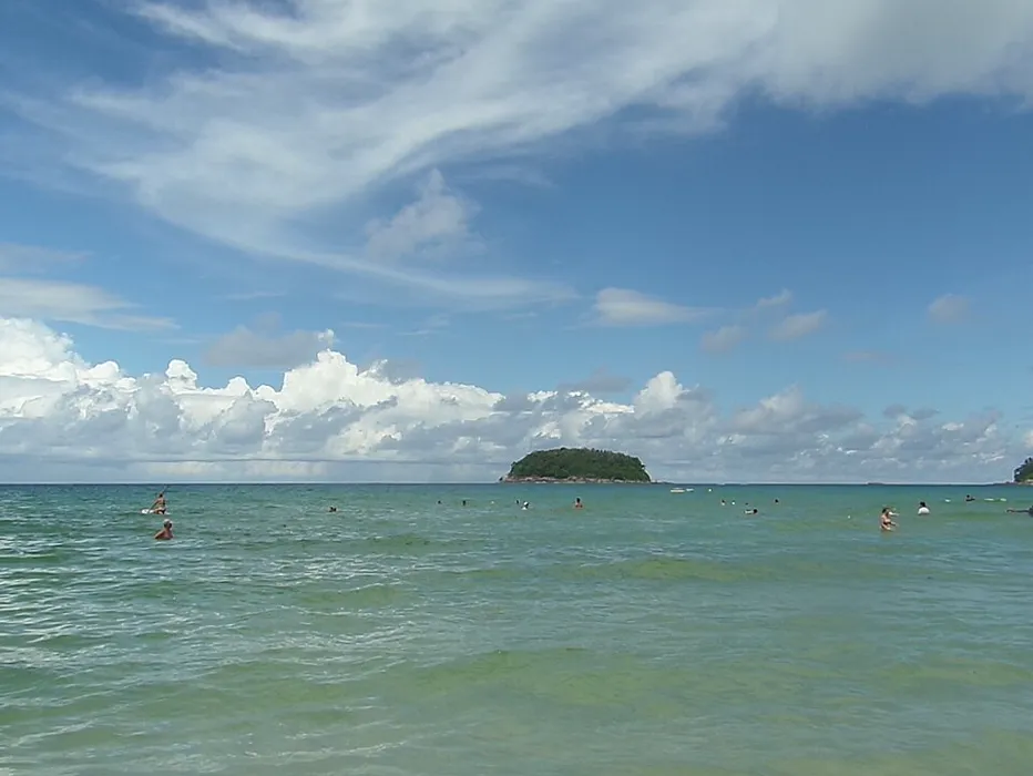 Kata Beach turquoise sea